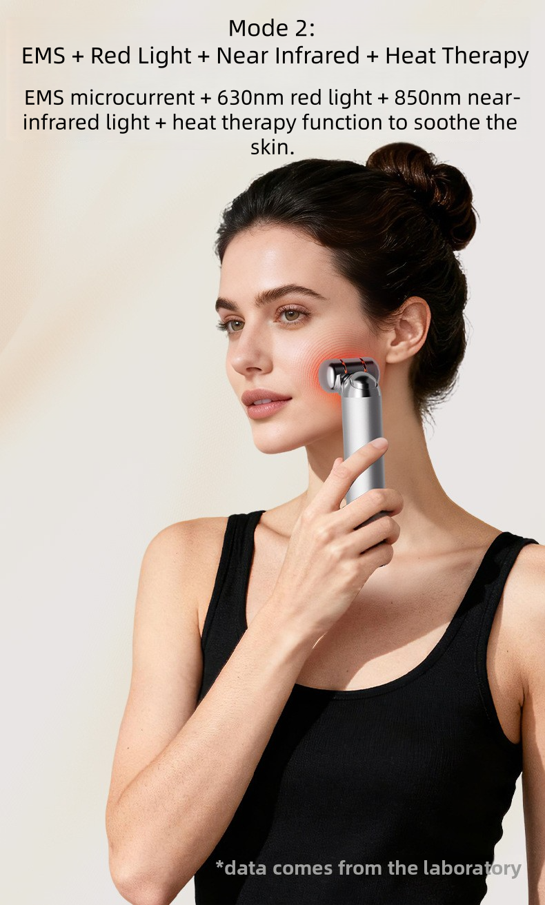 Glowve 5‑in‑1 Facial Device Liquid-Infusion Technology